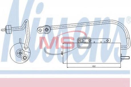 Осушувач кондицiонера NISSENS 95339