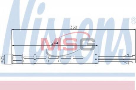 Осушувач кондицiонера NISSENS 95502