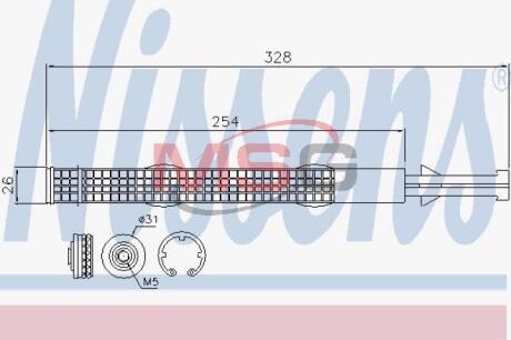 Осушувач кондицiонера NISSENS 95526