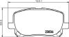 Колодки гальмівні дискові передні Toyota Avensis 2.0, 2.4 (01-11) NISSHINBO NP1009 (фото 1)
