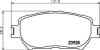 Колодки гальмівні дискові передние Toyota Camry 2.4, 3.0, 3.3 (01-06) NISSHINBO NP1017 (фото 1)