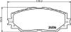 Колодки гальмівні дискові передние Toyota Auris,Corollla 1.3, 1.4, 1.6, 2.0 (07-),RAV 4 2.5 (12-) NISSHINBO NP1019 (фото 1)