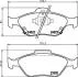 Колодки гальмівні дискові передние Toyota Yaris 1.0, 1.3, 1.4 (05-) NISSHINBO NP1129 (фото 1)