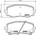 Колодки гальмівні дискові передние Hyundai i10, i20/Kia Picanto 1.0, 1.1, 1.2 (04-) NISSHINBO NP6085 (фото 1)