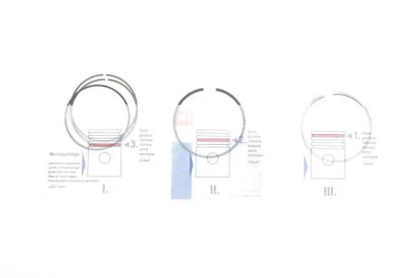 Кільця поршневі NPR 120 035 0008 00