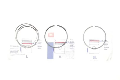 Кільця поршневі NPR 120 035 0009 00