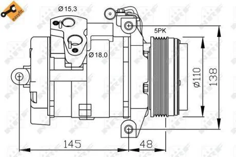 Компресор NRF 32432