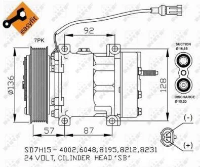 Компресор NRF 32477