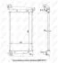 Радіатор охолодження NRF 53373 (фото 1)