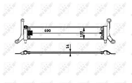 Радіатор NRF 53715