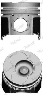 Поршень з кільцями RENAULT 80.5 1.9TD F9Q730/734/780 97- NURAL 87-101507-00