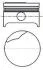 Поршень із кільцями RENAULT 79,50 1,6i K4M 3-4 цил. NURAL 87-104200-10 (фото 1)