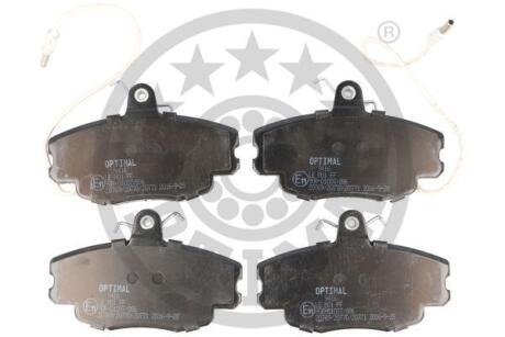 Гальмівні колодки дискові Optimal BP-09416