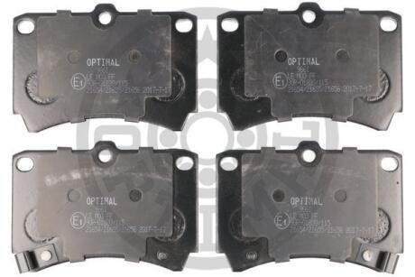 Гальмівні колодки дискові Optimal BP-09661
