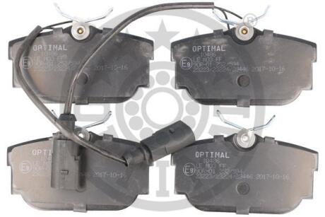 Гальмівні колодки дискові Optimal BP-10486