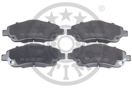 Гальмівні колодки дискові Optimal BP-12160