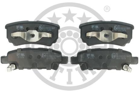 Гальмівні колодки дискові Optimal BP-12356