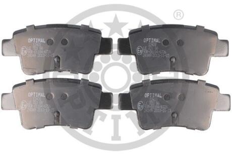 Гальмівні колодки дискові Optimal BP-12431