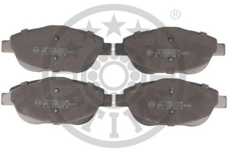 Гальмівні колодки дискові Optimal BP-12558