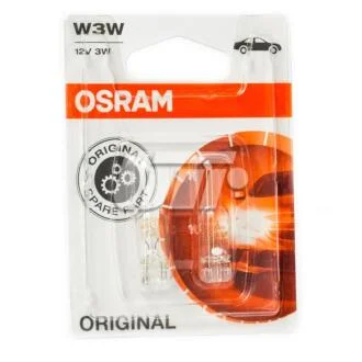 ЛАМПА W3W 12V 3W W2.1x9.5d BLI STANDARD - заміна на 2821-2BL OSRAM 2821-02b