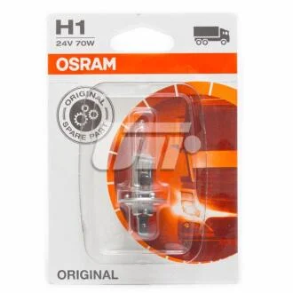 ЛАМПА H1 24V 70W P14.5s BLI STANDARD - знято з виробництва OSRAM 64155-01b