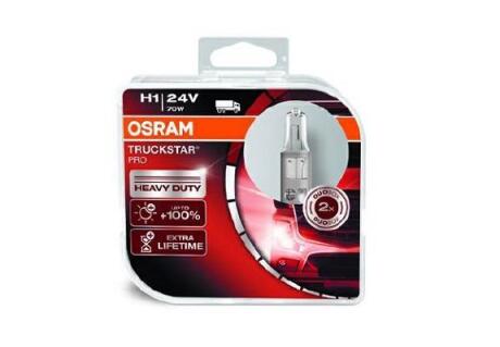 ЛАМПА H1 24V 70W P14.5s Box Truckstar PRO - знято з виробництва OSRAM 64155TSPHCB