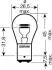 ЛАМПА P21/5W 24V 21W BAY15d BLI STANDARD - знято з виробництва OSRAM 7537-02b (фото 3)