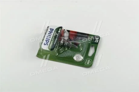 Лампа розжарювання H1 12V 55W P14,5s LongerLife Ecovision 1шт blister PHILIPS 12258LLECOB1