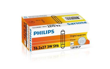 Автомобiльна лампа PHILIPS 12818CP