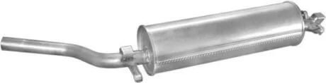 Глушник задн. MERCEDES W123 POLMOSTROW 13.02