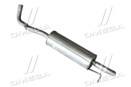 Глушник задн. (ое 6RA253609J) SKODA RAPID 1.2,1.4; SEAT TOLEDO 1.2 POLMOSTROW 23.00