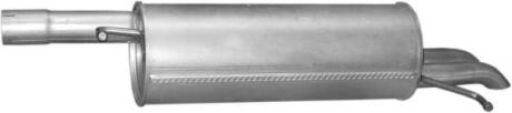 Глушник задн. VW PASSAT 2.0 (2000-05) (oe 3B0253609L) POLMOSTROW 30.276