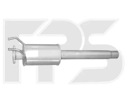Труба з\'єднувальна вихлопної системи POLMOSTROW FP 0524 G51