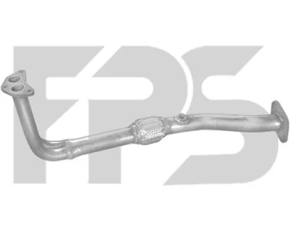 Труба з\'єднувальна вихлопної системи POLMOSTROW FP 3154 G11