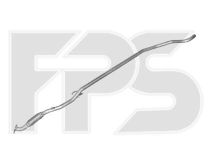 Труба з\'єднувальна вихлопної системи POLMOSTROW FP 5213 G21