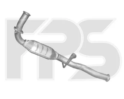 Труба з\'єднувальна вихлопної системи POLMOSTROW FP 5605 G51