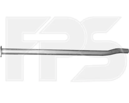 Труба з\'єднувальна вихлопної системи POLMOSTROW FP 7411 G21