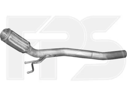 Труба з\'єднувальна вихлопної системи POLMOSTROW FP 9544 G13