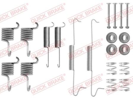 Комплект пружинок колодок стояночного гальма QUICK BRAKE 105-0649