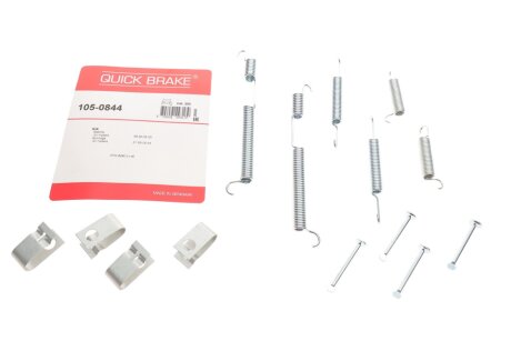 Комплект пружинок колодок стояночного гальма QUICK BRAKE 105-0844