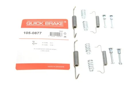 Комплект пружинок колодок стояночного гальма QUICK BRAKE 105-0877