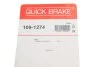 Комплект прижимних планок гальмівного супорту QUICK BRAKE 109-1274 (фото 3)