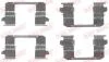 Комплект прижимних планок гальмівного супорту QUICK BRAKE 109-1834 (фото 1)