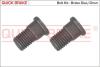 Болт гальмівного диска QUICK BRAKE 11666K (фото 1)