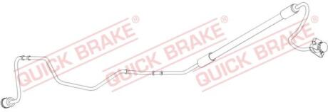 Гальмівний шланг QUICK BRAKE 96.013