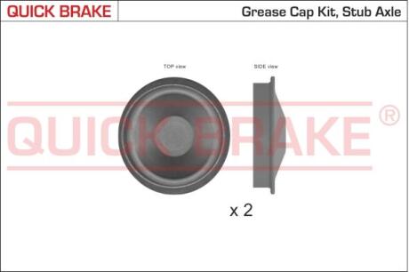 Гальмівні аксесуари QUICK BRAKE 9828K