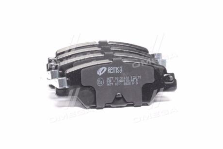 Колодка гальм. диск. MAZDA CX-5 задн. REMSA 1677.00