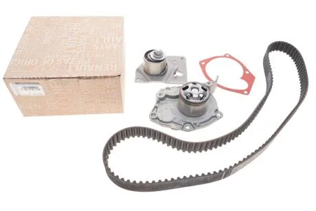 Комплект ГРМ (ремень ГРМ + ролик+помпа) 1,9 dci Laguna II (01-07) RENAULT 11 9A 018 77R