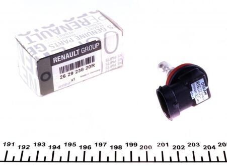 Лампа галогенна 12В H16 19Вт RENAULT 26 29 238 20R