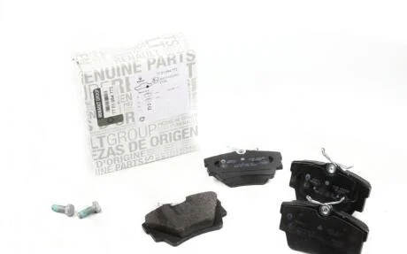 Колодки RENAULT 7701054772